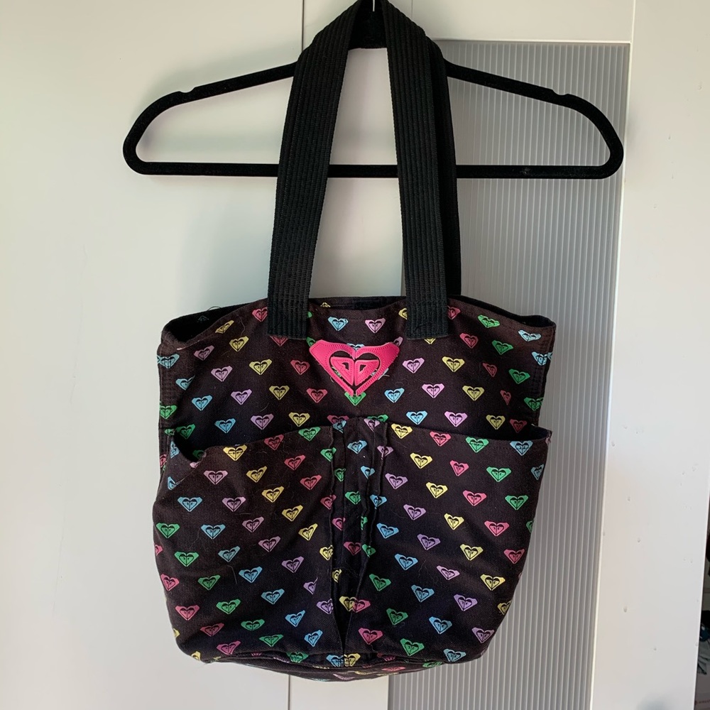 Y2k colorful Roxy tote bag